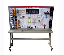 课普达｜东风全车电器实训台（东风货车）｜12V/24V双电压，启动/充电/灯光/仪表/雨刮全系统演示